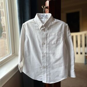 NWOT Izod Classic White Boys Dress Shirt